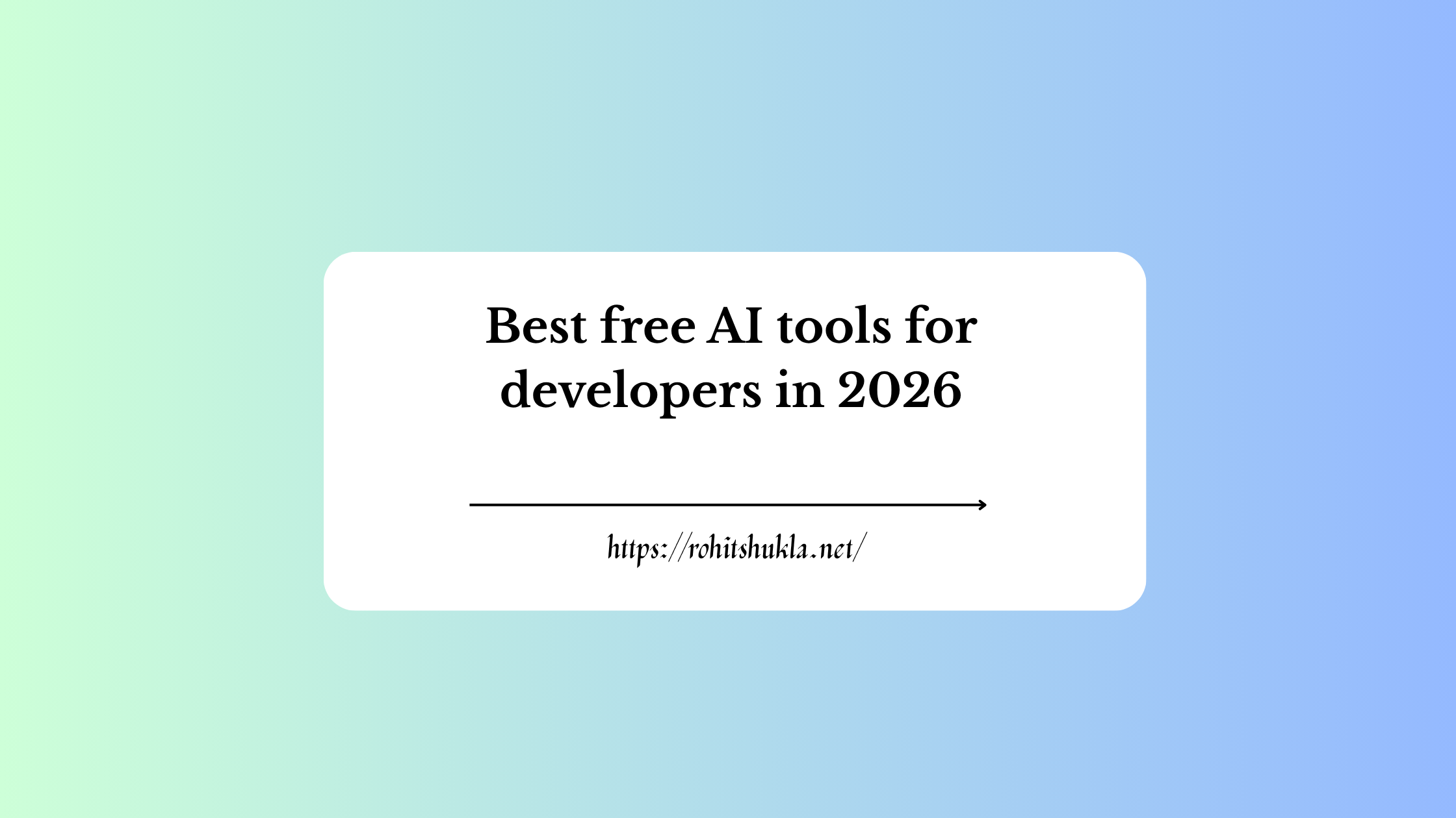 best-free-ai-tools-for-developers-2026