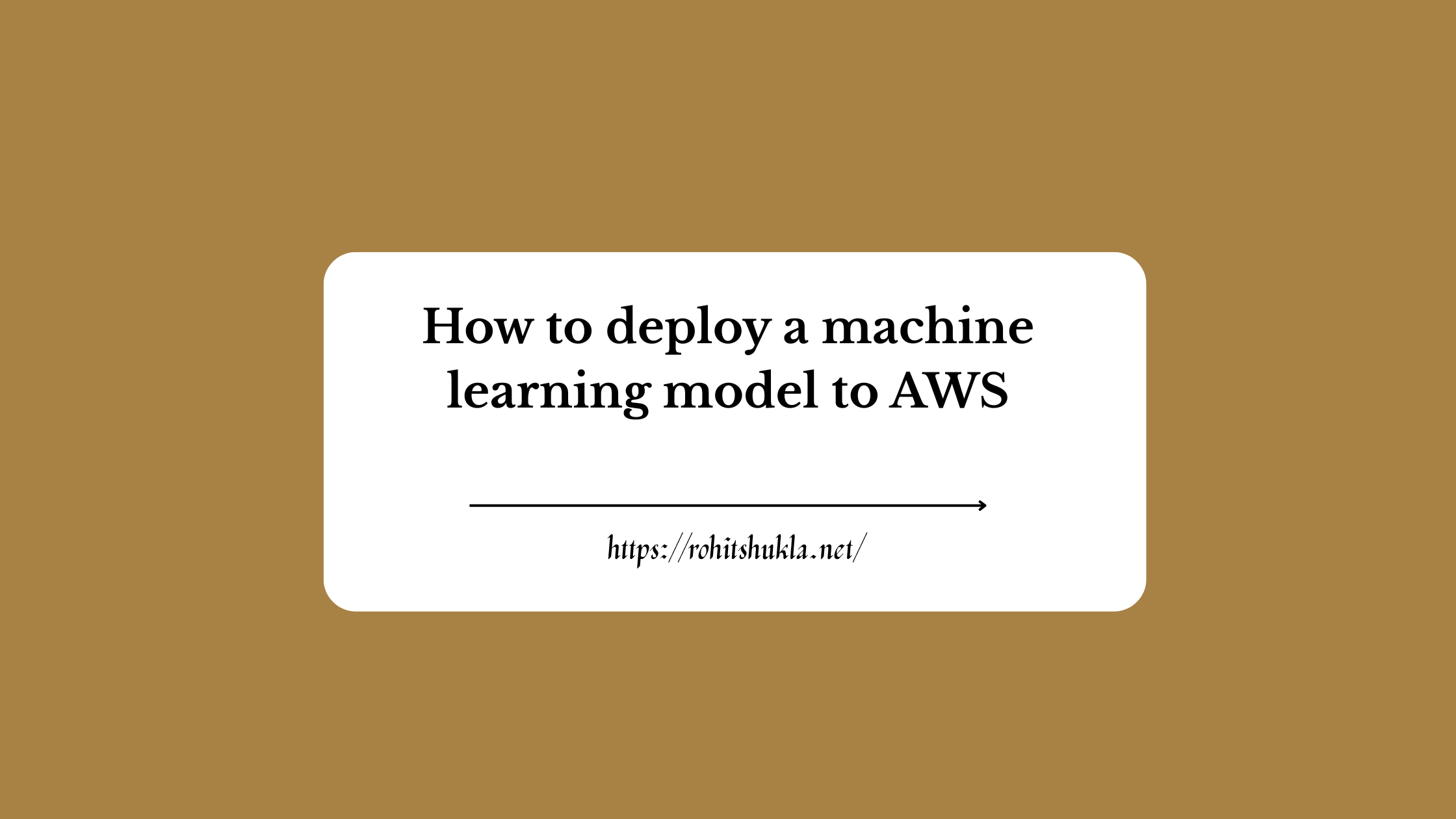 how-to-deploy-machine-learning-model-to-aws