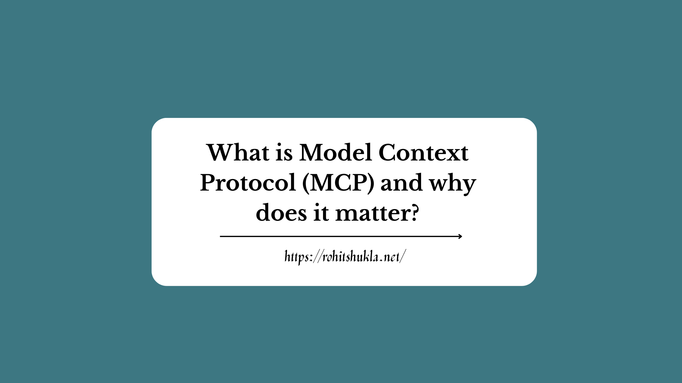 what-is-model-context-protocol-mcp